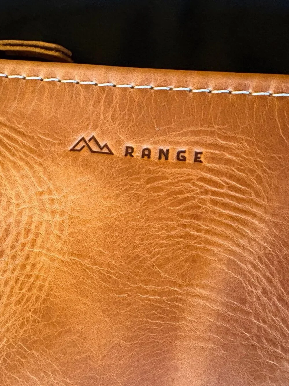Range Leather McKinley Clutch - Natural (Tan)